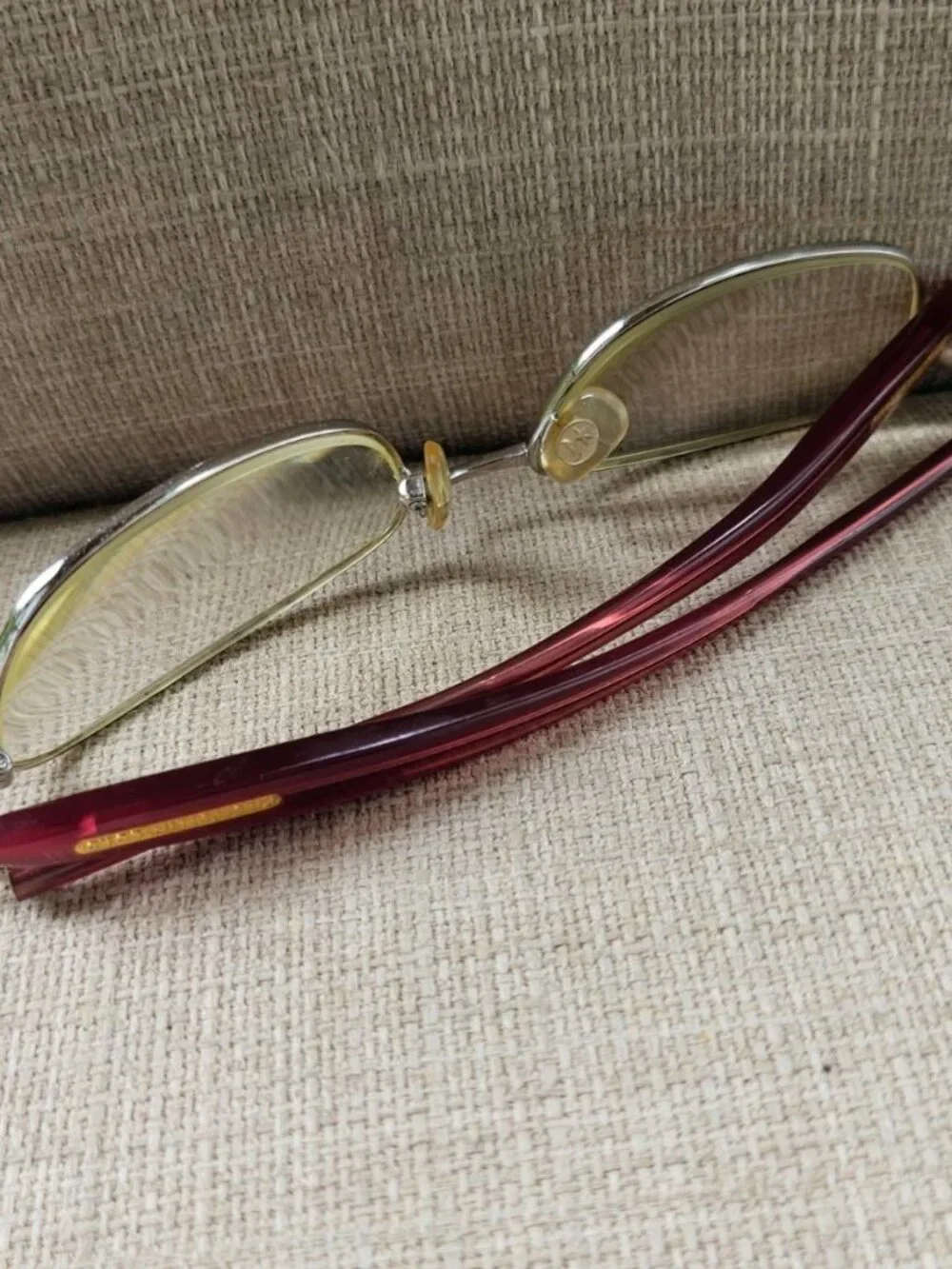Vintage Kieselstein Cord Eyeglasses Frame Titanium Savanah Eyewear Glasses Japan